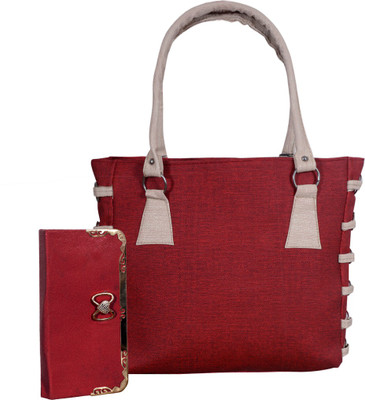 

Darash Fashion Shoulder Bag(Maroon, Grey), Grey;maroon
