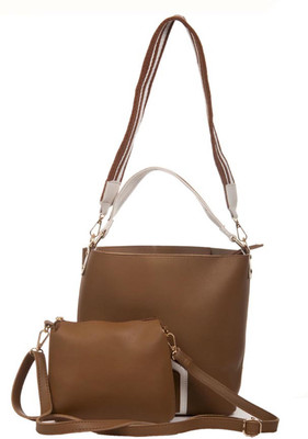 

Aliado Hand-held Bag(Brown)