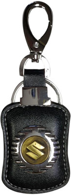 

Blue rider suzuki golden leather_1414563 Key Chain