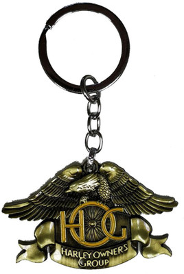 

Blue rider harley owner group golden_141447 Key Chain