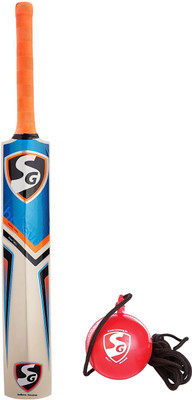 

SG Cricket Practice Combo - Phoenix Xtreme Kashmir Willow Cricket Bat, Short Handle + I-ball Hanging Practice Ball Cricket Kit(Bat Size: Short Handle(Age Group 15+ Years))