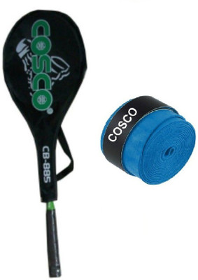 

Cosco Combo of Two- one 'CB 885' Badminton racket and one 'Dura soft' Badminton Grip (Color On Availability)- Badminton Kit