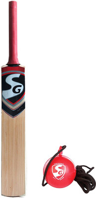 

SG Cricket Practice Combo - Maxxum Plus Kashmir Willow Cricket Bat, Short Handle + I-ball Hanging Practice Ball Cricket Kit(Bat Size: Short Handle(Age Group 15+ Years))