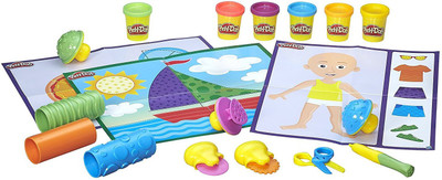 Play-Doh Shape and Learn Textures and ToolsS(Multicolor)