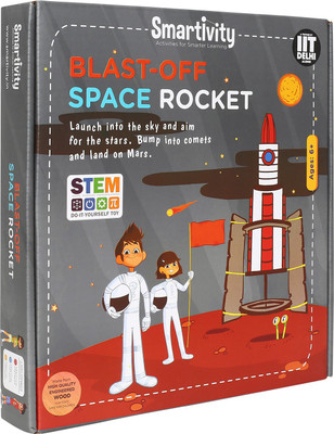 

Smartivity Blast off Space Rocket(Multicolor)