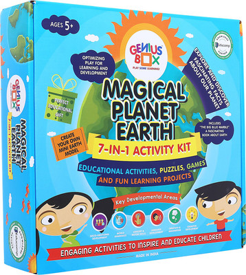 

Genius Box Magical Planet Earth Globe(Multicolor)