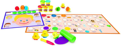 Play-Doh Shape and Learn Letters and Language(Multicolor)