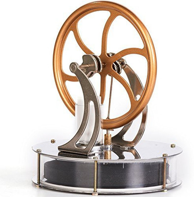 

Sunnytech Low Temperature Stirling Engine Motor Steam Heat Education Model Toy Kit (Lt001)(Multicolor)
