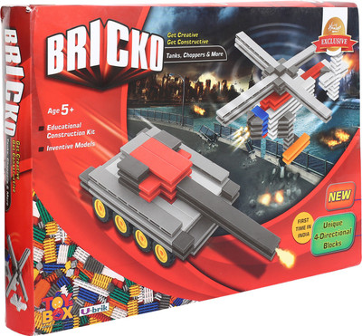 

Bricko Tank Choppers, Educational Construction Kit(Multicolor)