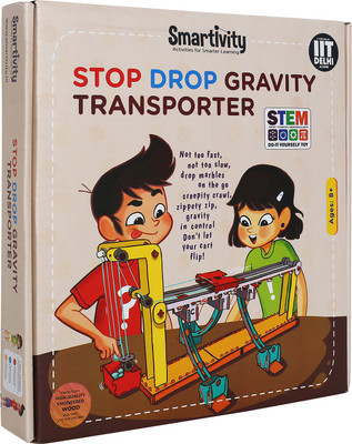 

Smartivity Stop Drop Gravity Transporter(Multicolor)