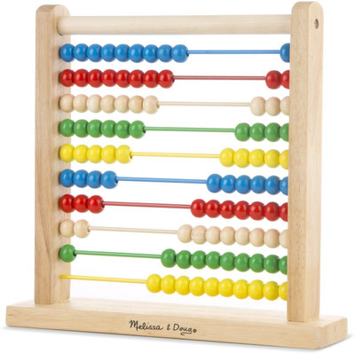 

Melissa & Doug Wooden Abacus(Multicolor)