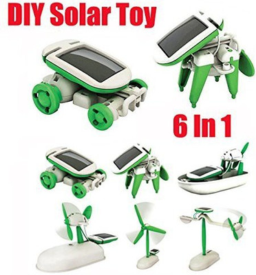 

Generic New New 6 In 1 Educational Solar Toys Kit Robot Chameleon(Multicolor)