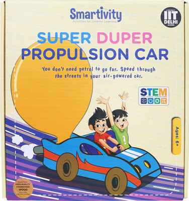 

Smartivity Super Duper Propulsion Car(Multicolor)