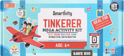 

Smartivity Tinkerer Mega Activity Kit(Multicolor)