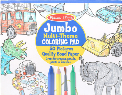 

Melissa & Doug Coloring Pads(Multicolor)
