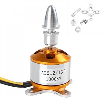 

Generic Kocome A2212 Useful Brushless 1000Kv Outrunner Motor For Aircraft Quadcopter Helicopter(Multicolor)