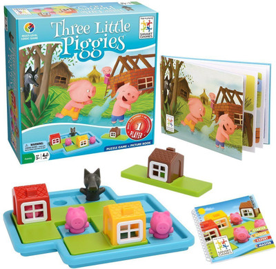 Smartgames Three Little Piggies(Multicolor)