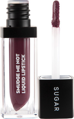 

Sugar Smudge Me Not Liquid Lipstick 23 Merry Berry(Dark Plum, 4.5 ml)