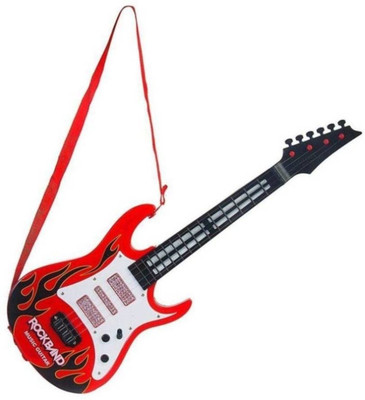 

gunvaan Automatic Red Guitar for kids (Red)(Red)