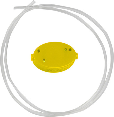 

Futaba FUB2492PET Plain Dog Collar Charm(Yellow, Round)