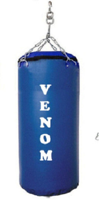 

Venom 6.5 Feet Long, SRF - STANDARD Material, Blue Color, Unfilled with Hanging Chain Hanging Bag(6.5, 78 kg)