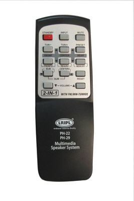 

vinstar 2in1 home theater compatible to Philips reo LRILP Remote Controller(Black)