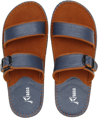

Kraasa Men Blue::Tan Sandals