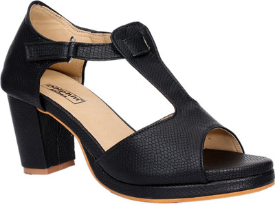 

Dolphin Miles Women Black Heels