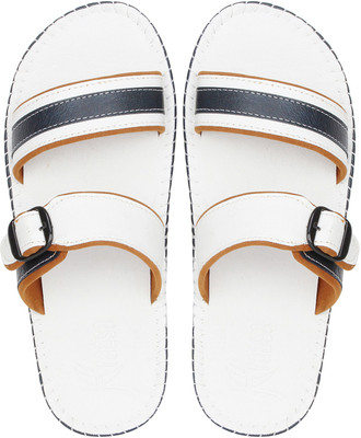 

Kraasa Men White::Blue Sandals
