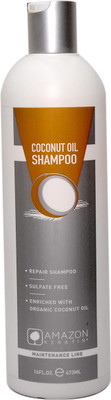 Amazon Keratin Coconut Oil Shampoo(473 ml)