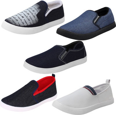 

Shoefly Multicolor-Combo-(5)-724-466-720-761-717 Sneakers For Men(Multicolor