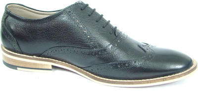 

ASM HU133 Brogues For Men(Black