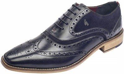 

Gabicci WIZARD OXFORD BROGUE Lace Up For Men(Black