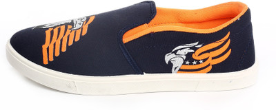 De 1' amour Sneakers For Men(White, Navy, Orange, Multi