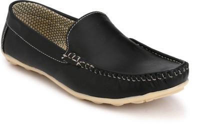 

Groofer kk-1001Black Loafers For Men(Black