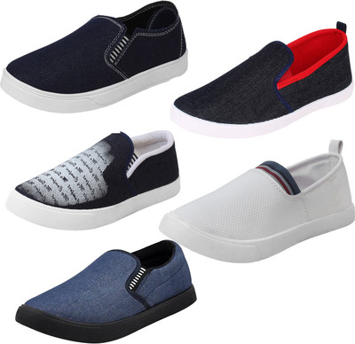 

Shoefly Multicolor-Combo-(5)-466-717-720-761-724 Casuals For Men(Multicolor