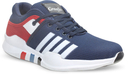 

Groofer KK-0601Blue/Red Casuals For Men(Blue