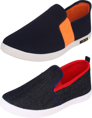 

Shoefly Multicolor Combo-(2)-383-466 Sneakers For Men(Multicolor