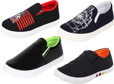 

Shoefly Multicolor-Combo-(4)-487-654-687-461 Sneakers For Men(Multicolor