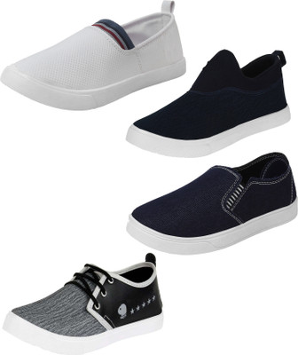 

Camfoot Multicolor-Combo-(4)-753-717-724-757 Casuals For Men(Multicolor