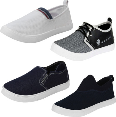 

Shoefly Multicolor-Combo-(4)-724-753-757-717 Casuals For Men(Multicolor