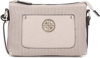 

Carlton London Women Casual Pink PU Sling Bag