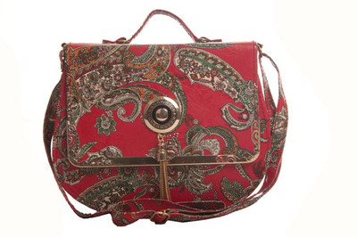 

Aliado Women Casual Red Leatherette Sling Bag