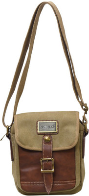 

Goblin Men & Women Formal Yellow Canvas Sling Bag