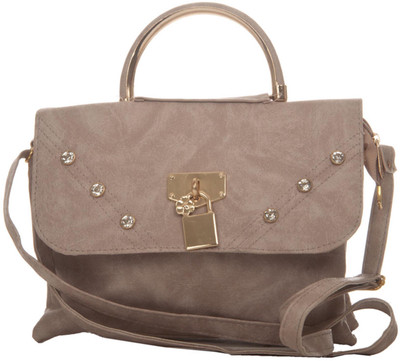 

Aliado Women Casual Yellow Leatherette Sling Bag