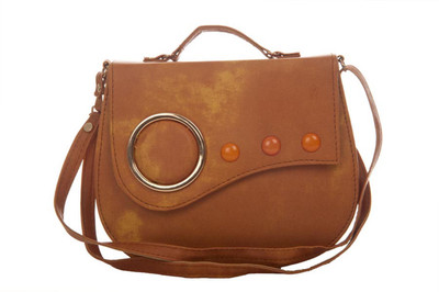

Aliado Women Casual Brown Leatherette Sling Bag