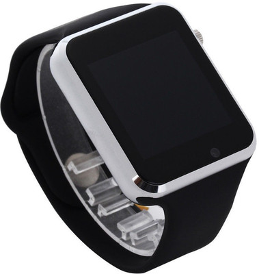 

CASVO CASVO Bluetooth Smart Watch Compatible with Intex Cloud M6 Camera and Sim Card /Memory Card Support With Touch Screen Multilanguage with activity trackers and fitness band (Silver) Silver Smartwatch(Black Strap Free Size)