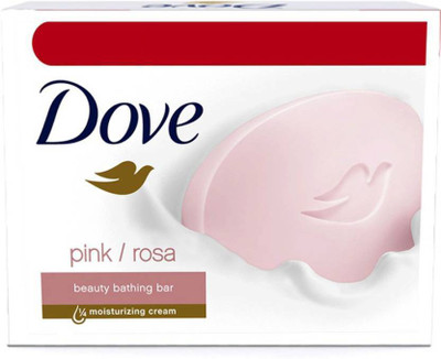 Dove Pink Rosa Beauty Bathing Bars(300 g, Pack of 3)