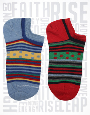 METRONAUT Women Striped Ankle Length(Pack of 2)