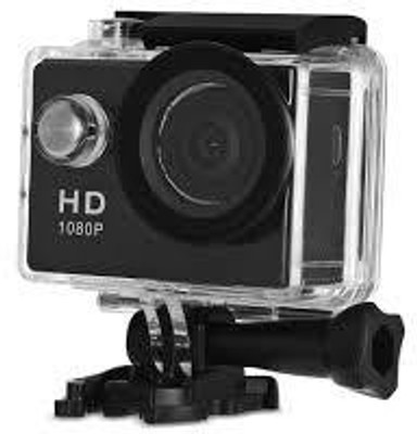 

Piqancy 1080P spoort action camera Universal With HD 1080PSports Action Camera Waterproof Camera Multiple Photo Shooting Modes Vehicle-Mounted Suitable with all Android or Iphone Devices for all smartphone Sports and Action Camera(Black, 12 MP)